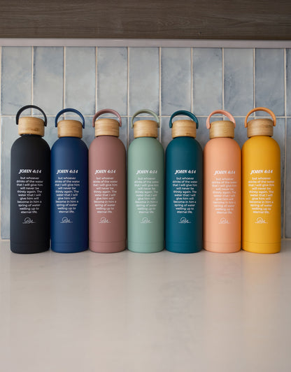 JOHN 4:14 WATER BOTTLES - 25.4oz