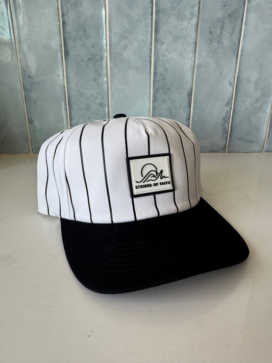 Signature Patch Pinstripe Hat