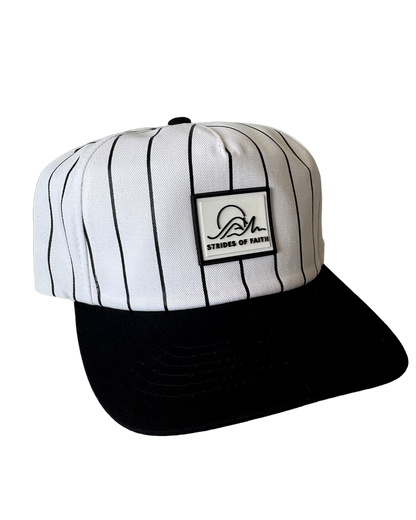 Signature Patch Pinstripe Hat