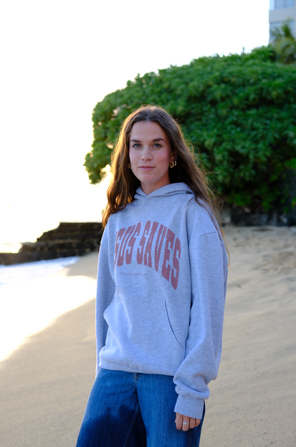 Jesus Saves Hoodie - Vintage Maroon