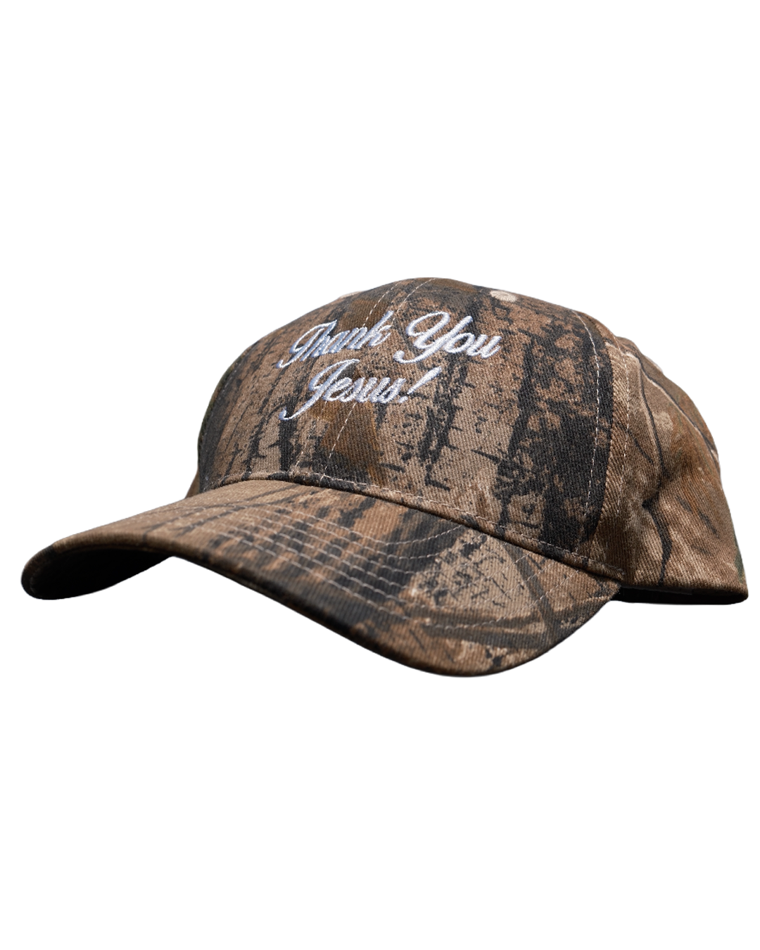Thank You Jesus Camo Hat